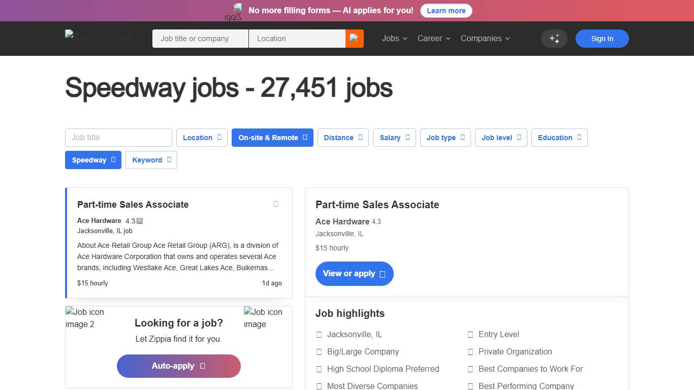 Speedway Jobs in January, 2026 (Hiring Now!)